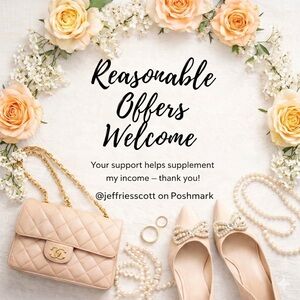 Reasonable Offers Welcome